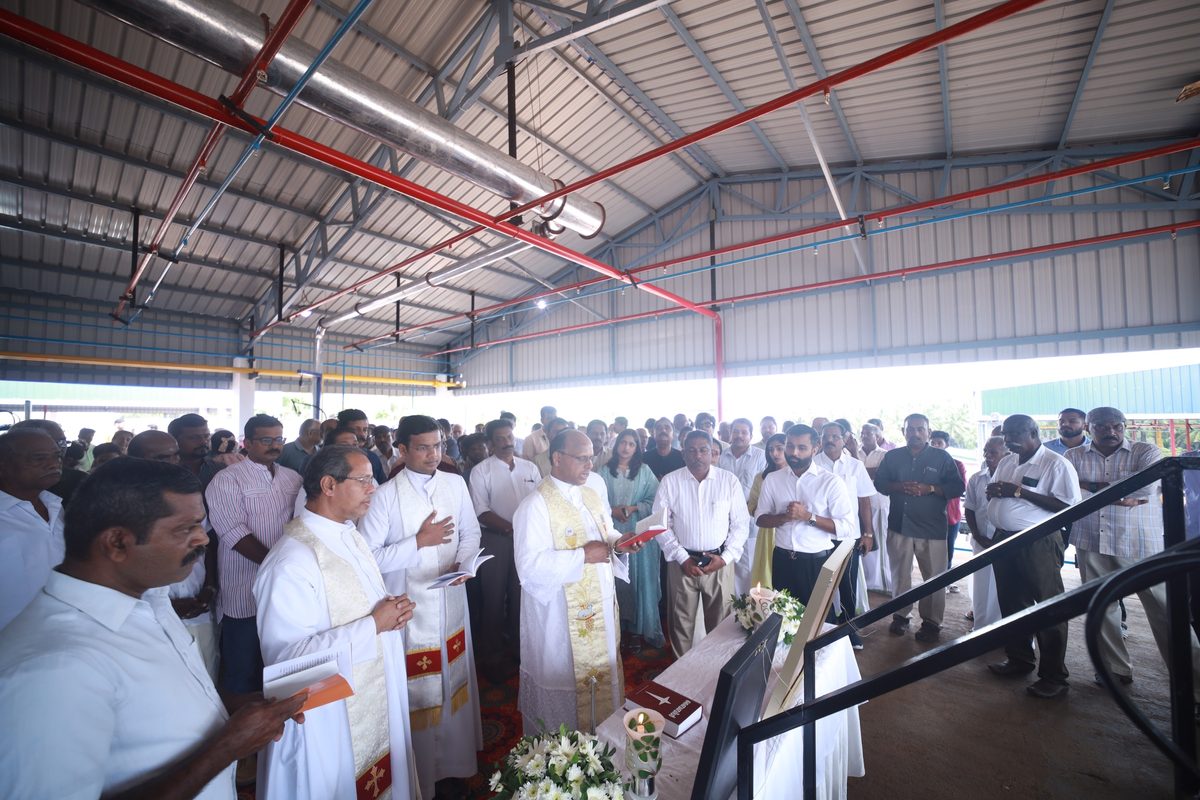 Blessing ceremony at the opening of Unit 2, 2024